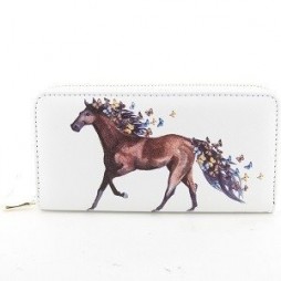 Wallet with Horse & Butterflies