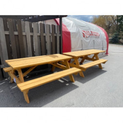Locally Made Wooden Picnic Table