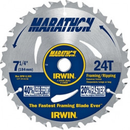 IRWIN 7-1/4 24T Marathon Blade