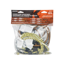 12 pc. Bungee Cords