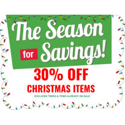 Christmas Savings Start Now!