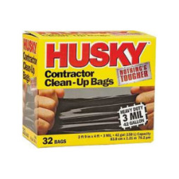 Husky contractor bags