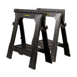 2pk. Stanley Folding Saw Horses