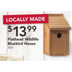 Flathead Wildlife Bluebird House