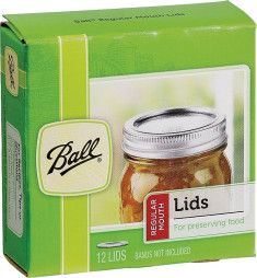 12 Pk. 8 Oz. Regular Mouth Jars