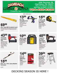 May Specials