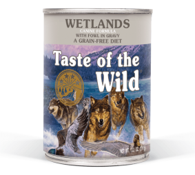 Taste of the Wild  Wetlands Canine Formula with Fowl in Gravy Wet Dog Food