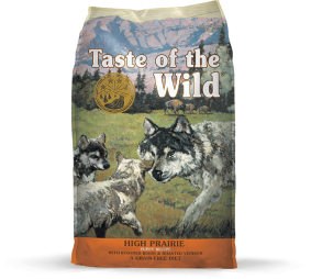 Taste of the Wild  High Prairie Puppy Recipe with Roasted Bison & Roasted Venison Dog Food