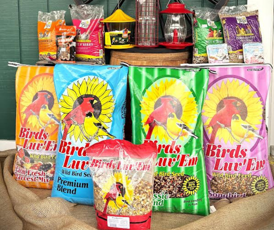 Keep your backyard birds well-fed this season!