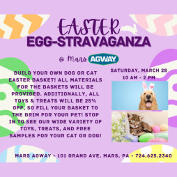 Easter Egg-Stravaganza at Mars Agway!