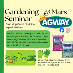 Gardening Seminar at Mars Agway!