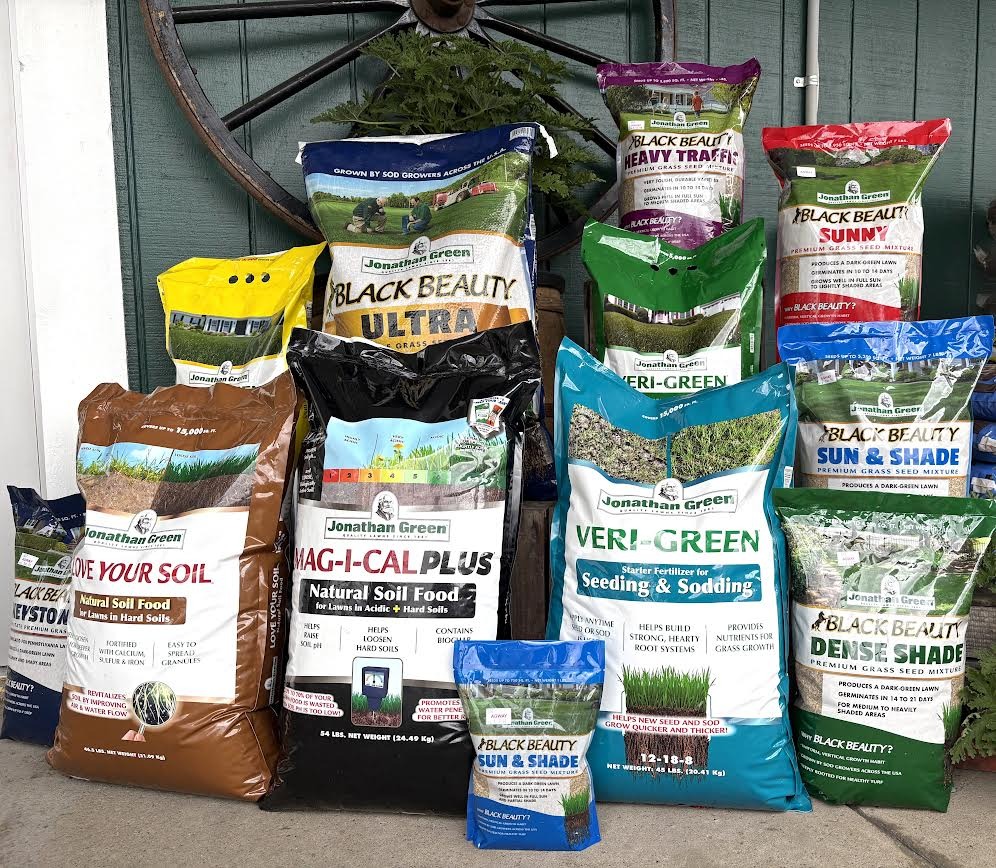 Premium Jonathan Green seed and lawn care solutions for a thicker, greener lawn.