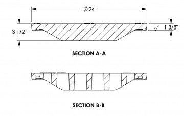 Heavy Duty Manhole Grate