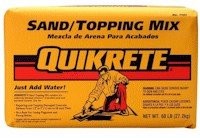 80lb Bag Quikrete® Sand/Topping Mix - Portland, Sand, Additives