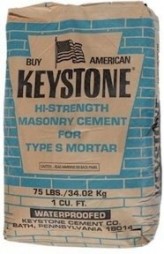75LB Masonry/Motar Cement - Portland, Lime: Type S