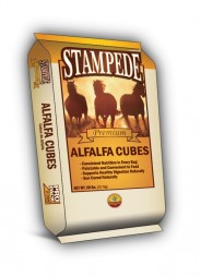 Stampede Premium Alfalfa Cubes 50lb